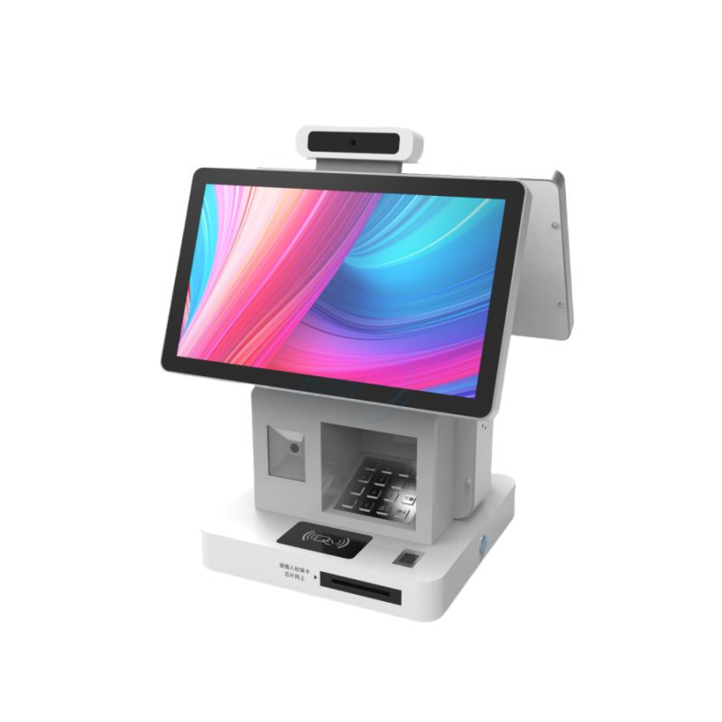Desktop Double-Sided Touch Query Machine ZM1 self-service kiosk